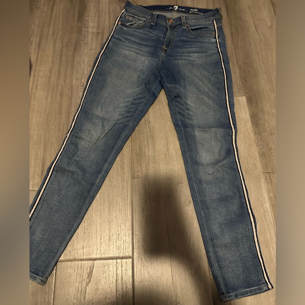 7 for all mankind women skinny jeans
